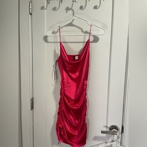Hot pink dress!!